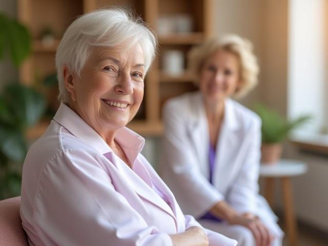 Жінка на консультації у Sirena Health